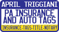 PA Insurance and Auto Tags